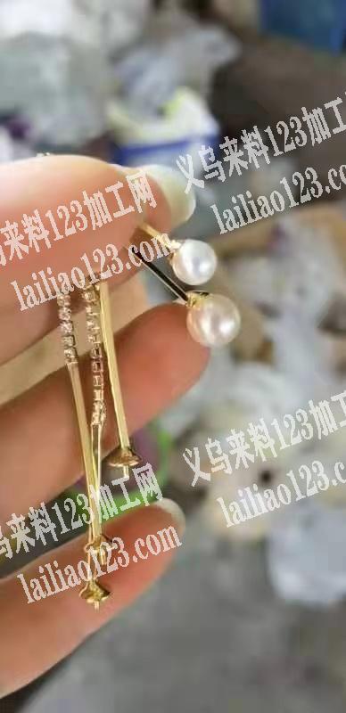 江湾有机器或者手工点珍珠联系，可以做的联