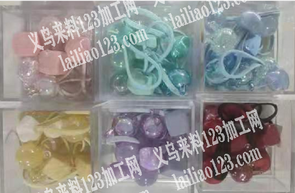 寻找如图发圈头圈成品工厂，如图，可以做的
