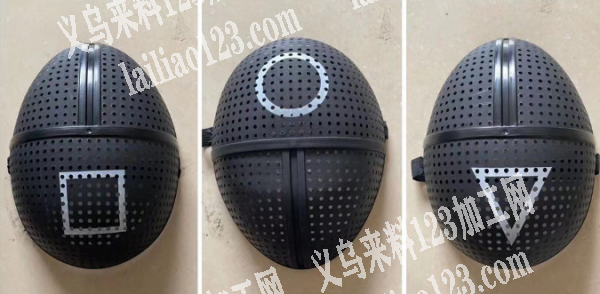 寻找鱿鱼游戏面具工厂，10000订单寻找