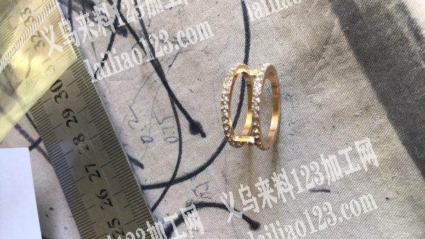 机器点钻订单。可以点满圈戒指的？如图，不