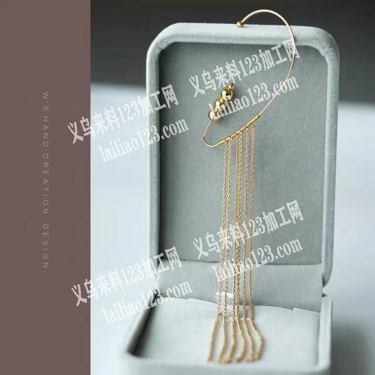 找下这种手工工厂，主要是做串珠，挂圈，绕