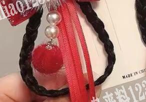 寻找图上这种假发辫子，谁家有做的，我需要