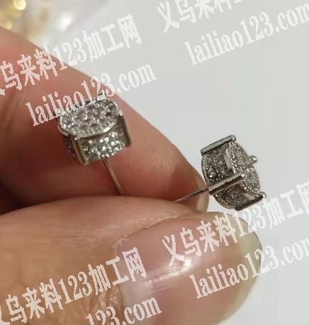 铜微镶加工活外发，如图，单价1.6元
