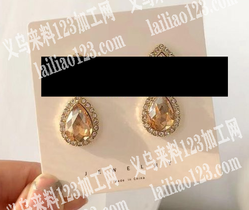 如图款耳环订单，寻找厂家，有订单，可以做