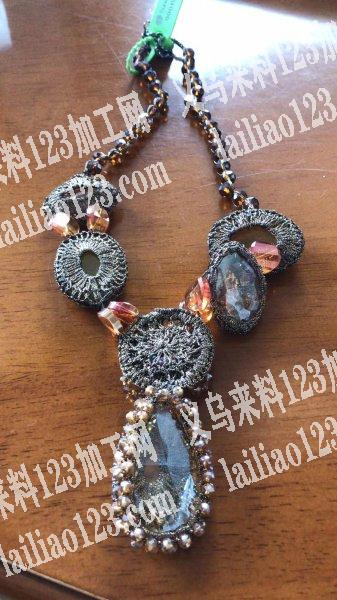 如图手工活，找会饰品勾针的加工点