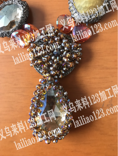 串珠子手工活外发，如图，寻找加工厂，