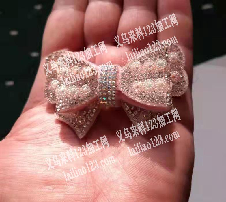 如图，这个蝴蝶结谁能做，能做的联系我