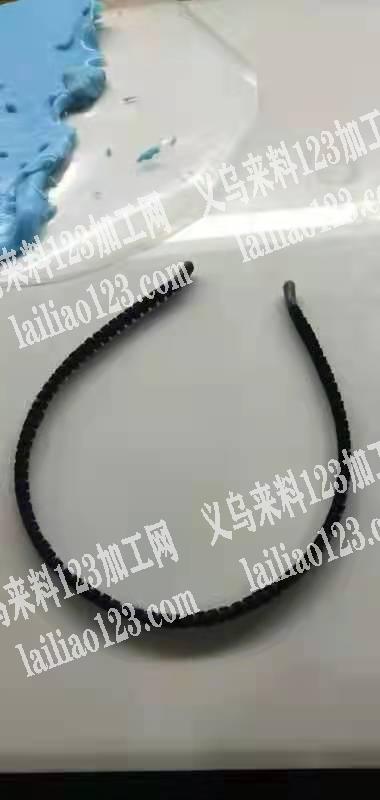 大量，寻找做如图发箍的原材料工厂，能做的