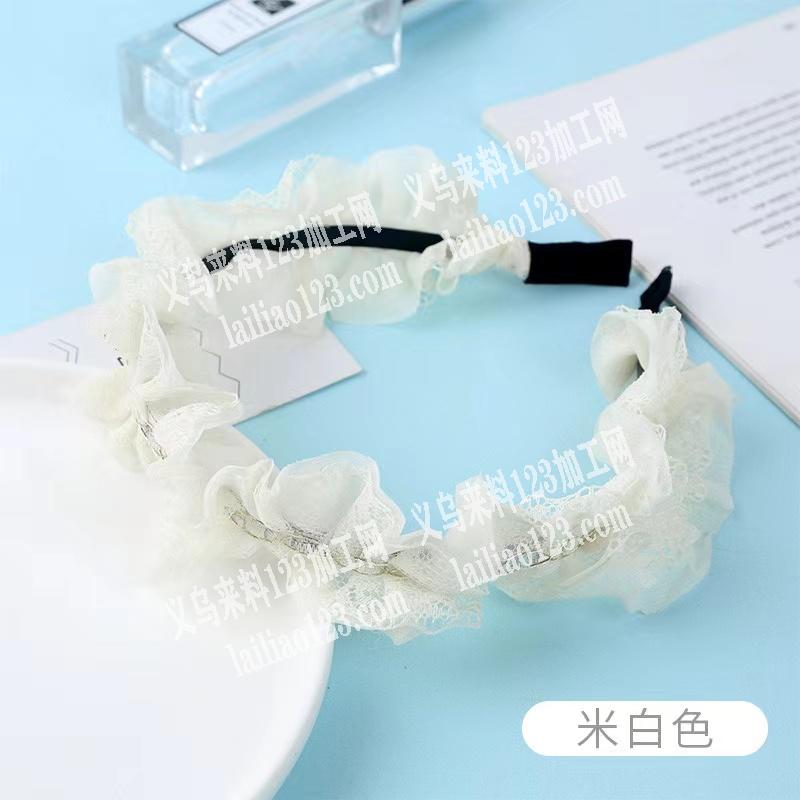 发箍外发，如图，能做的联系。还要做其它颜