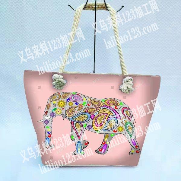 沙滩包外发，找长期合作的工厂，金飞