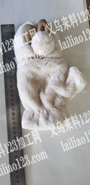 毛绒冬季手套外发加工，如图，寻找缝纫的加