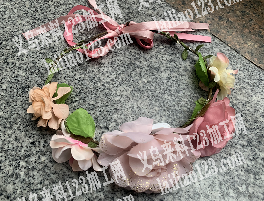 15000花环成品订单外发，如图，实单寻