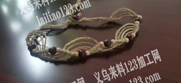 手工活订单外发，如图，有工厂可以做这种编