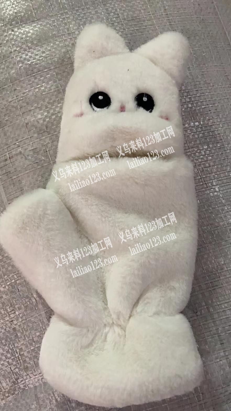 毛绒手套外发，熟练工厂联系，电话联系详谈