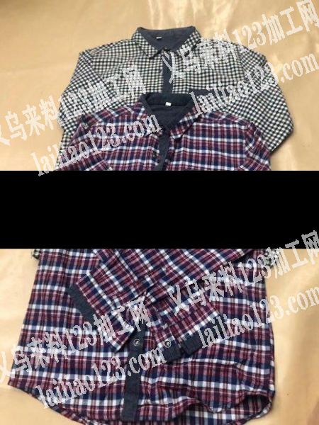 大量如图格子衬衣订单，寻找厂家，有这种格
