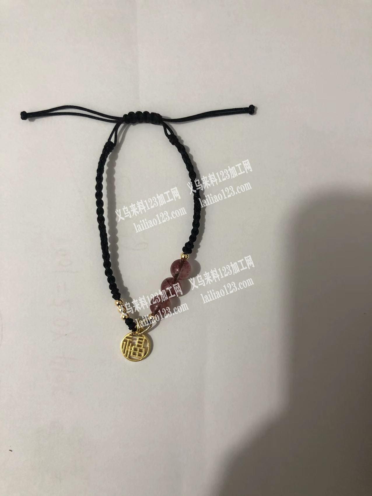 手工活外发，寻做过这类编织手链的工厂，量