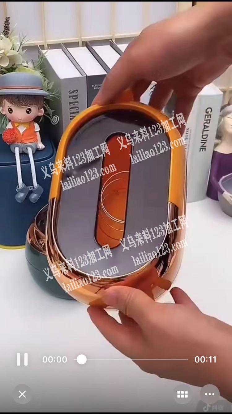 带弹簧的纸巾盒订单，寻找厂家，如图，有意