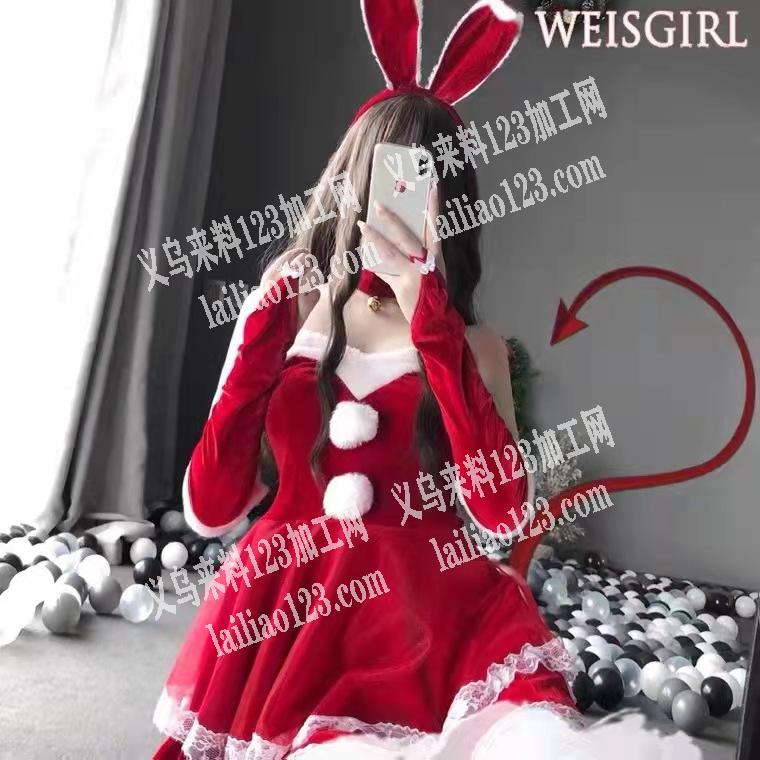 圣诞节服饰订单外发，如图，寻找能做这些款