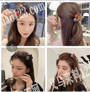 寻找包扣发夹工厂，电话联系我