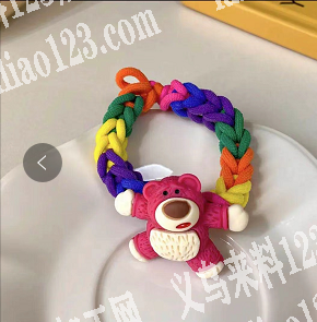 编织小熊手链手工成品订单，我们需要工厂，