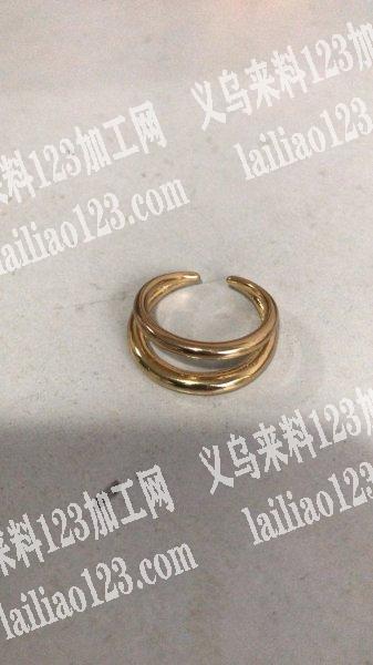 铜戒指外发，如图，找义乌做铜戒指的加工点