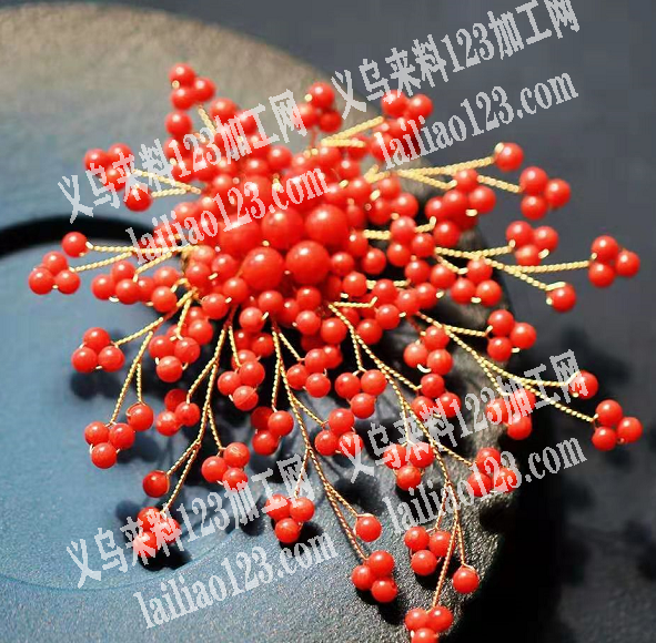 手工活外发，有做过这种绕线，手工比较细致