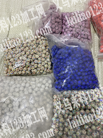 陶泥钻球订单。找这种陶泥钻球（半空、通孔