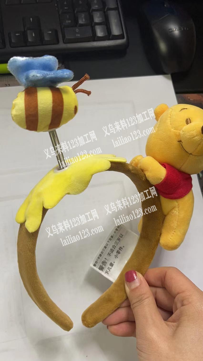 有发箍订单外发，找能做这种款式的工厂，有