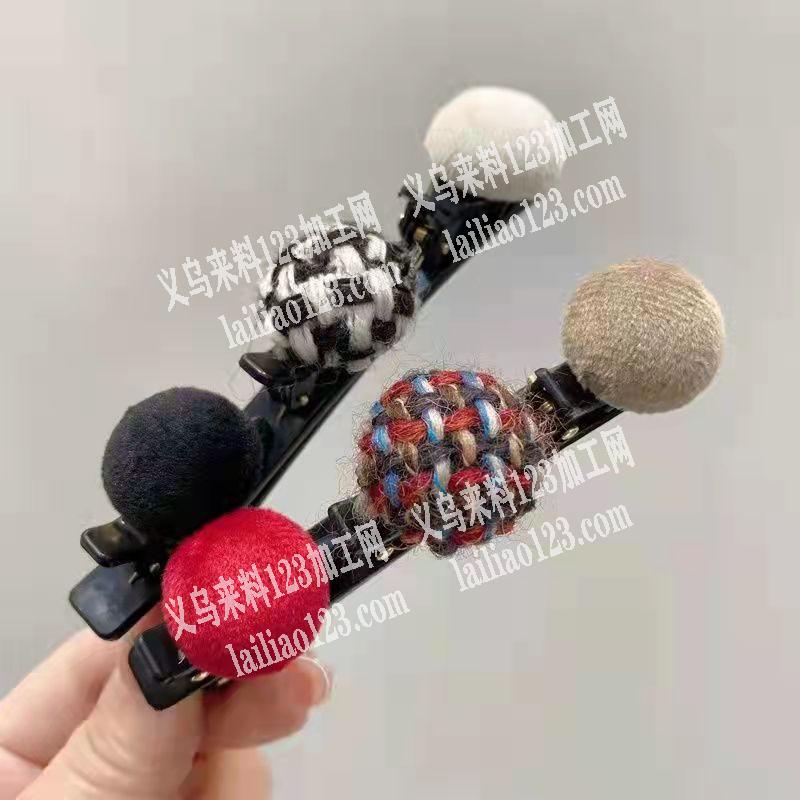 采购爆款发夹，