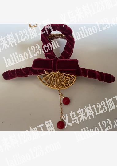 义乌厂家手工活外发，如图，纯手工制作抓夹