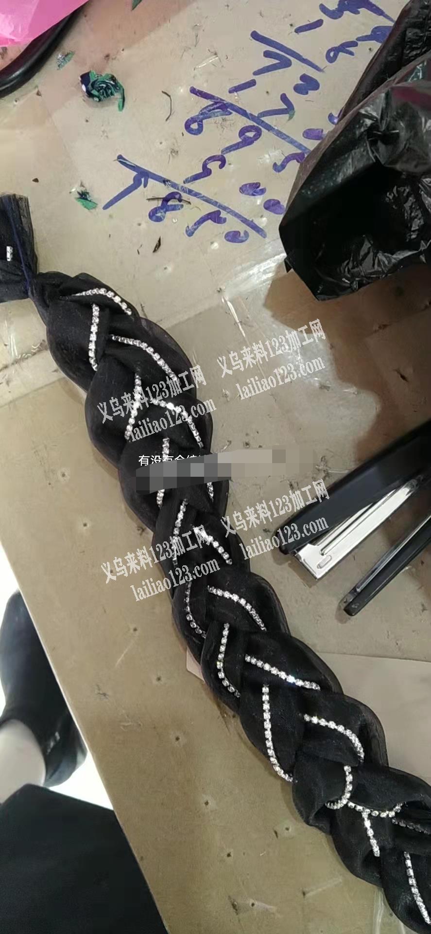 打辫子手工活外发，发义乌周边
