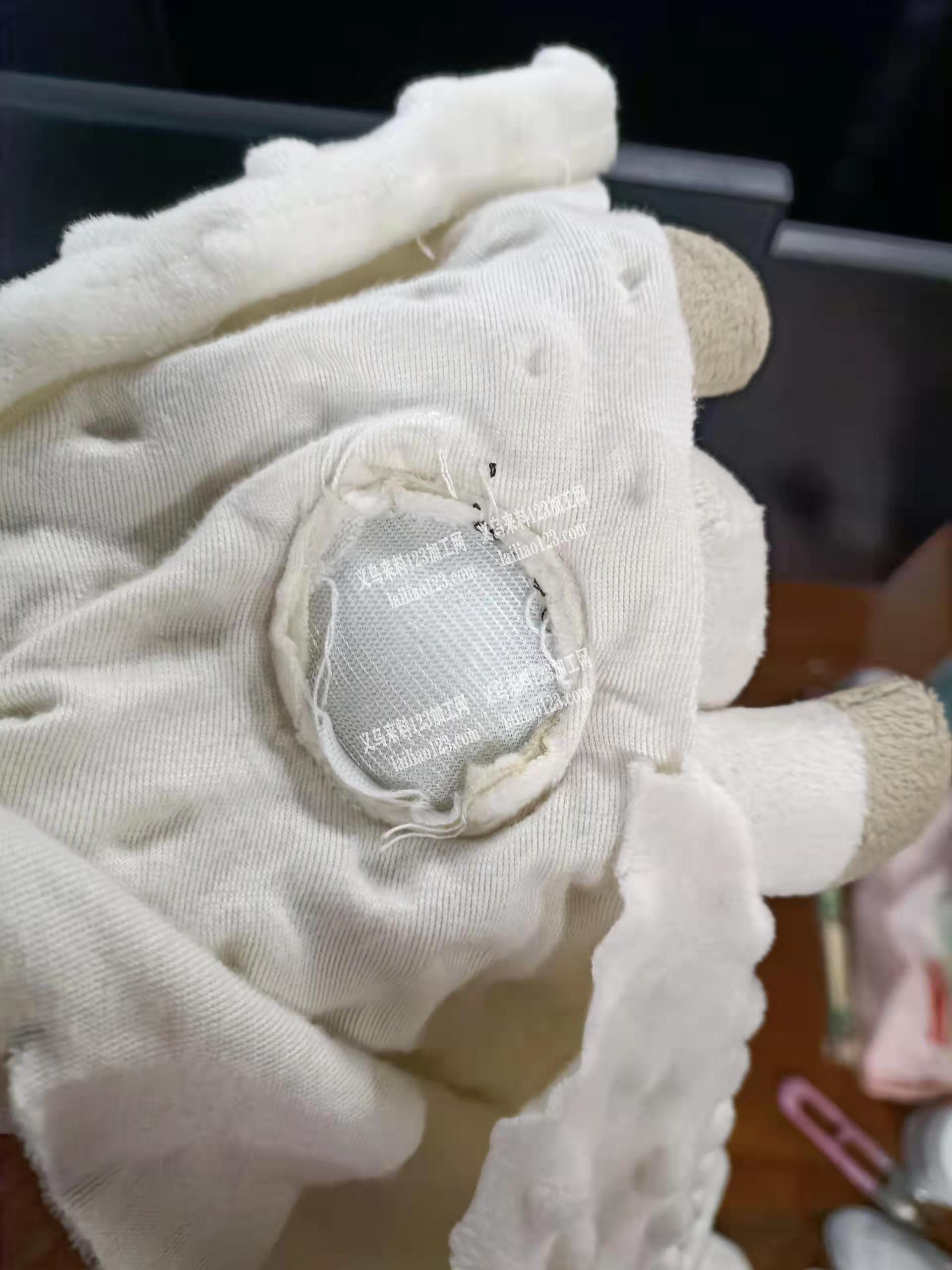 毛绒玩具平车活外发加工，如图，能做的工厂