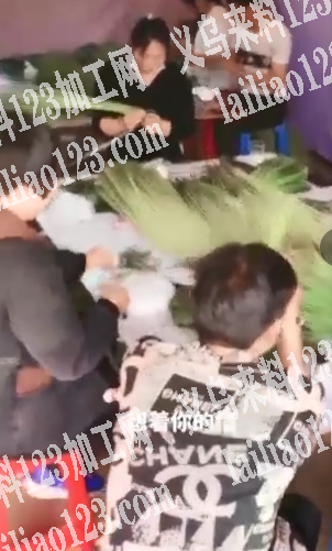 纯手工活外发，找手工活加工厂，仿真植物手