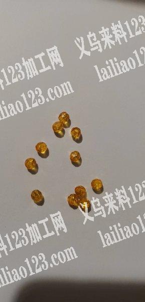 求购4厘的黄色亚克力珠子，微信详谈