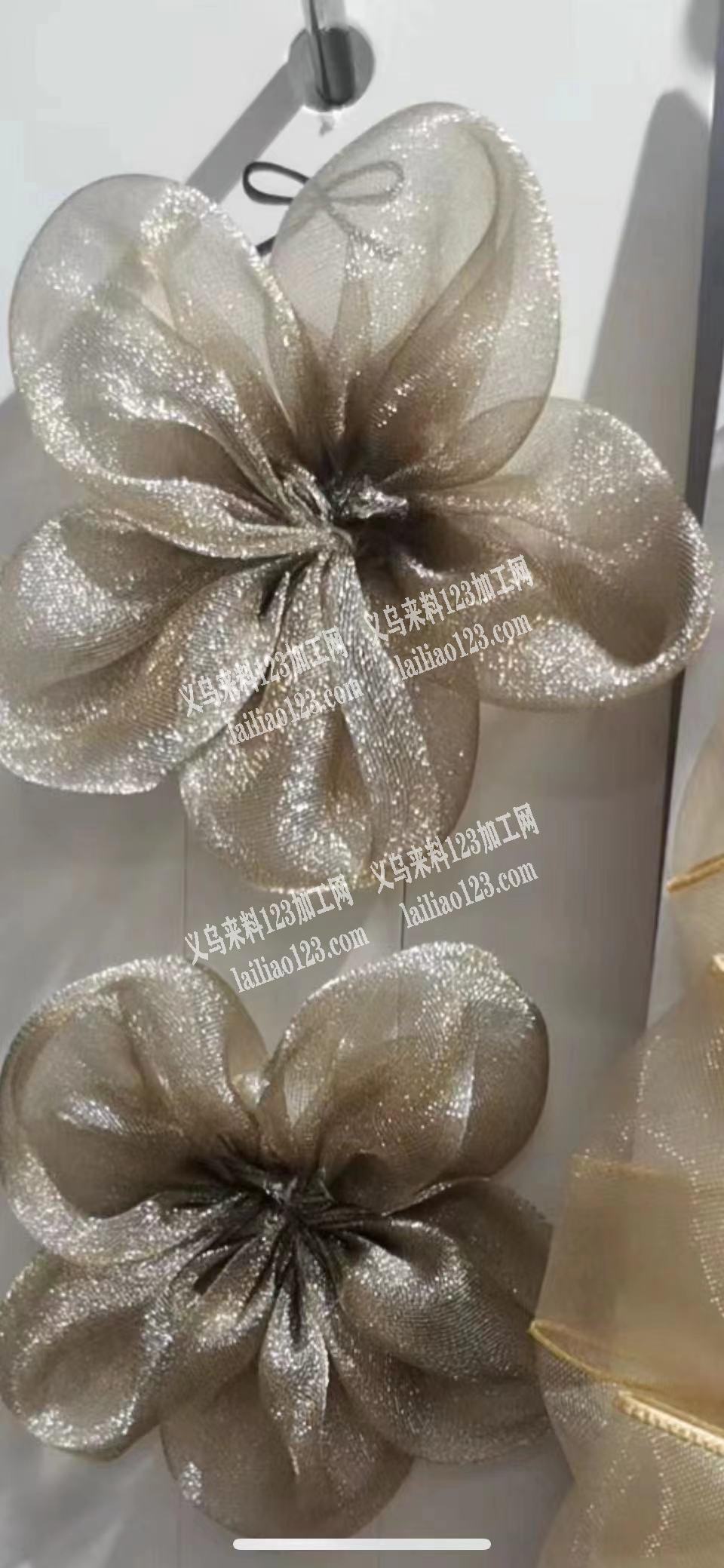 采购这种花和蝴蝶结大肠圈，加工厂或有价优