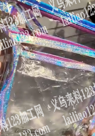 如图，PVC袋子，一万个订单。包材包料，