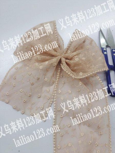 找做扎蝴蝶结工厂要义乌东阳附近工厂，电话