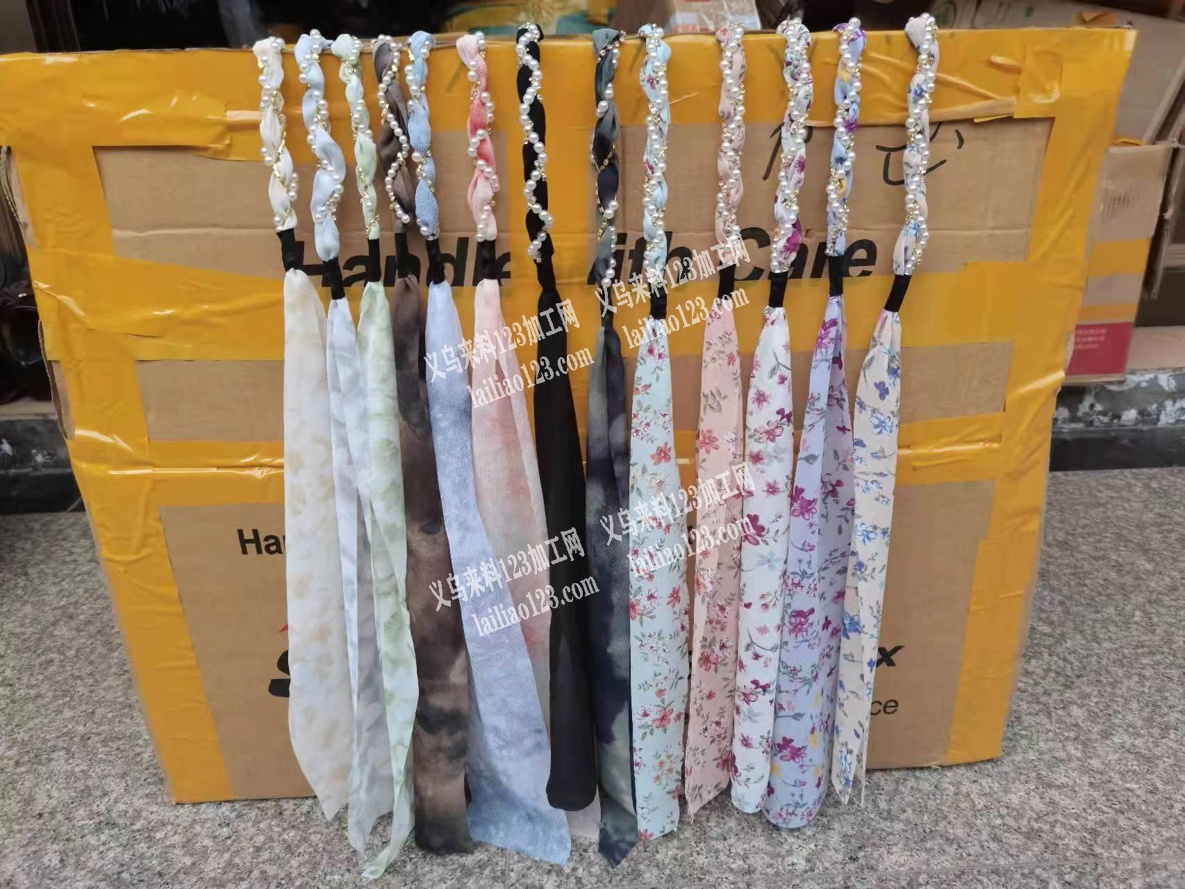 发饰飘带订单外发加工，寻找加工厂，如图，
