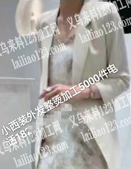 小西装外发整烫加工，数量5000件，能做