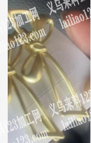 合金头饰发夹，寻找压铸工厂，如图，电话详