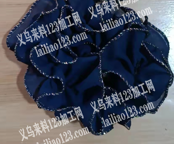 如图，找做过这个产品的加工厂，拷边的发圈