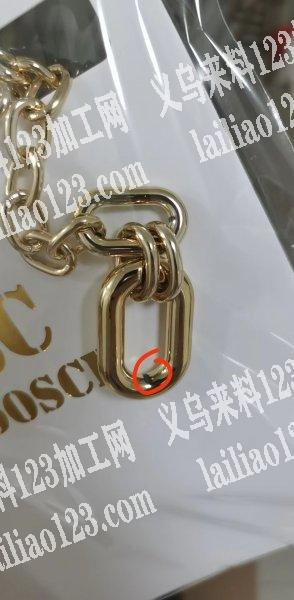 找可以镀铝链UV电镀的加工厂，如图配件，