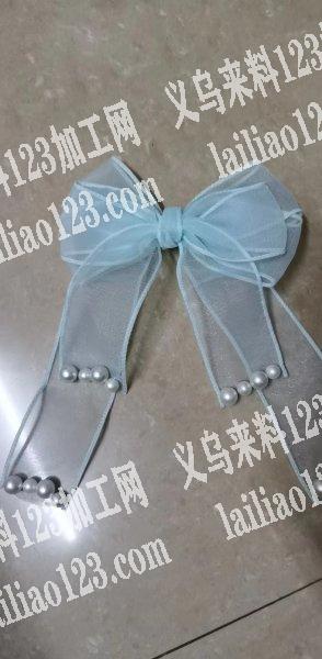 如图外发订单，找做蝴蝶结工厂，长期合作，