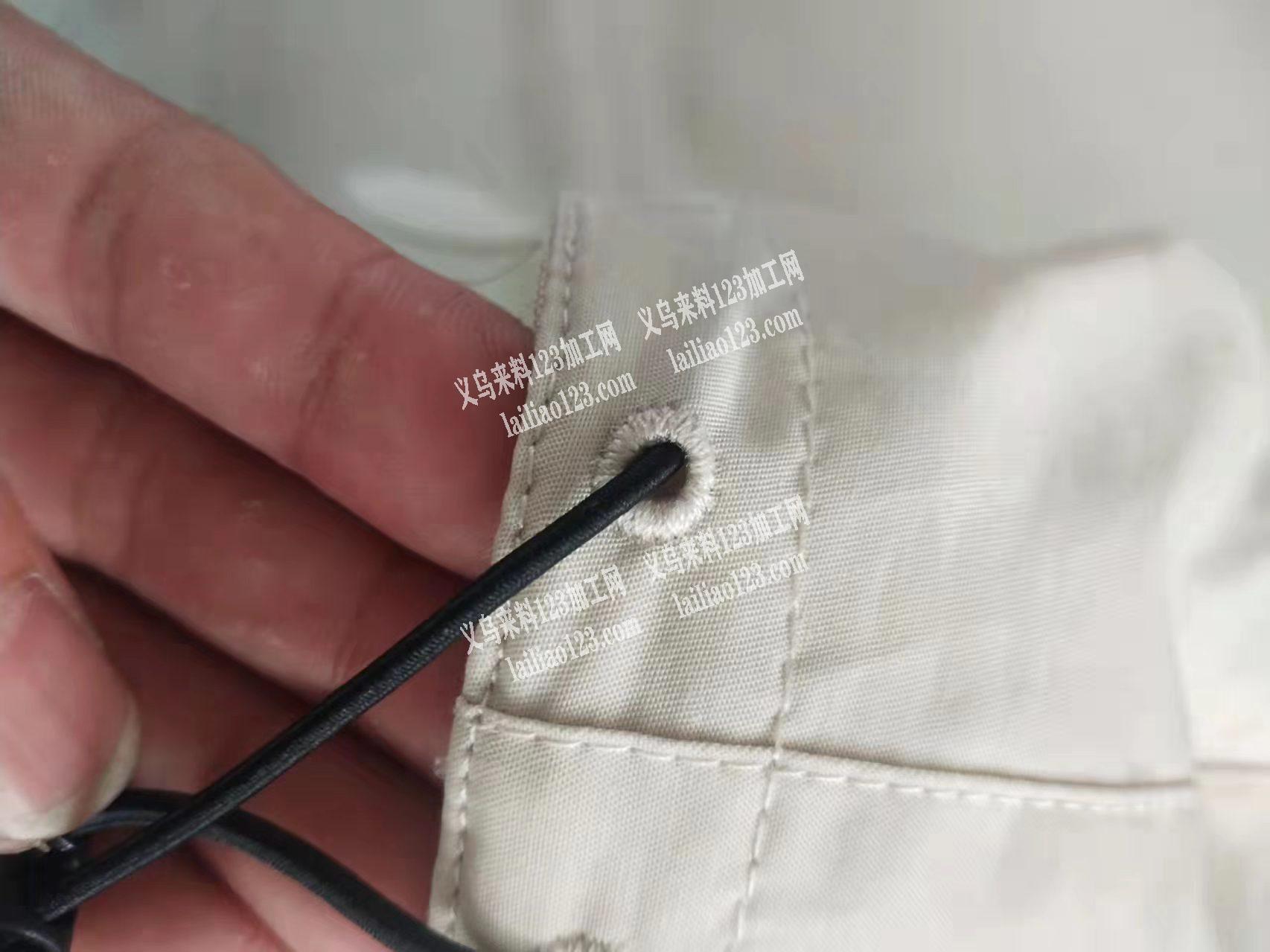 有没有锁眼加工的，联系我一下