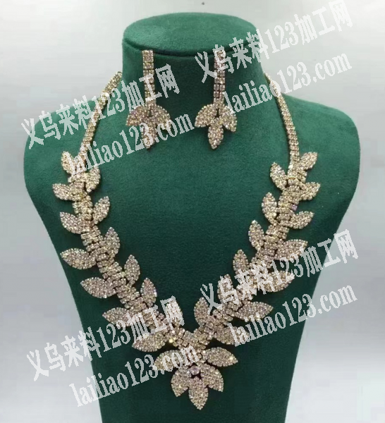 寻找饰品成品套装的工厂，如图，这类工厂，