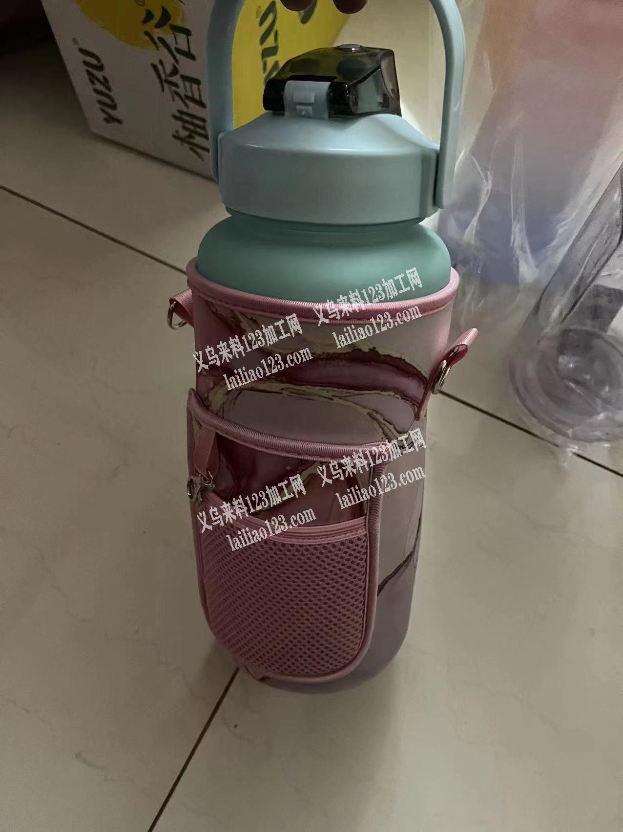 如图，杯套6000个，有返单，潜水布面料