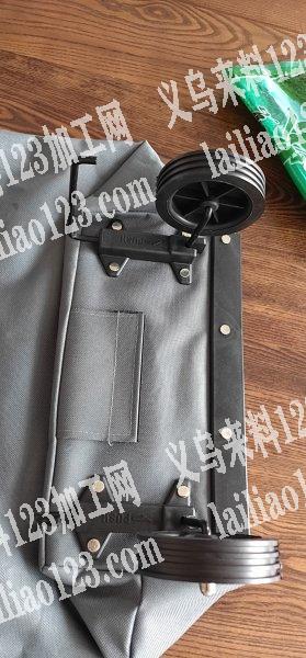 寻义乌周边能打拖轮购物袋，要有铆钉机，有