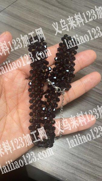 寻找此款编织项链工厂，有做的联系我