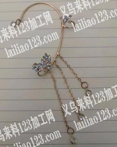 如图耳饰外发，寻找会做这个的工厂，有意的