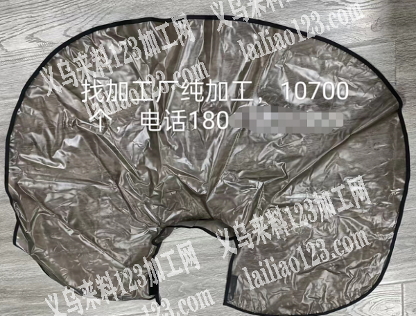 如图，找加工厂纯加工，数量10700个，